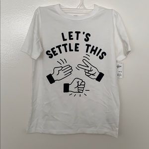 Boys Paper Scissors Rock Shirt